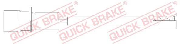 Czujnik zużycia klocka